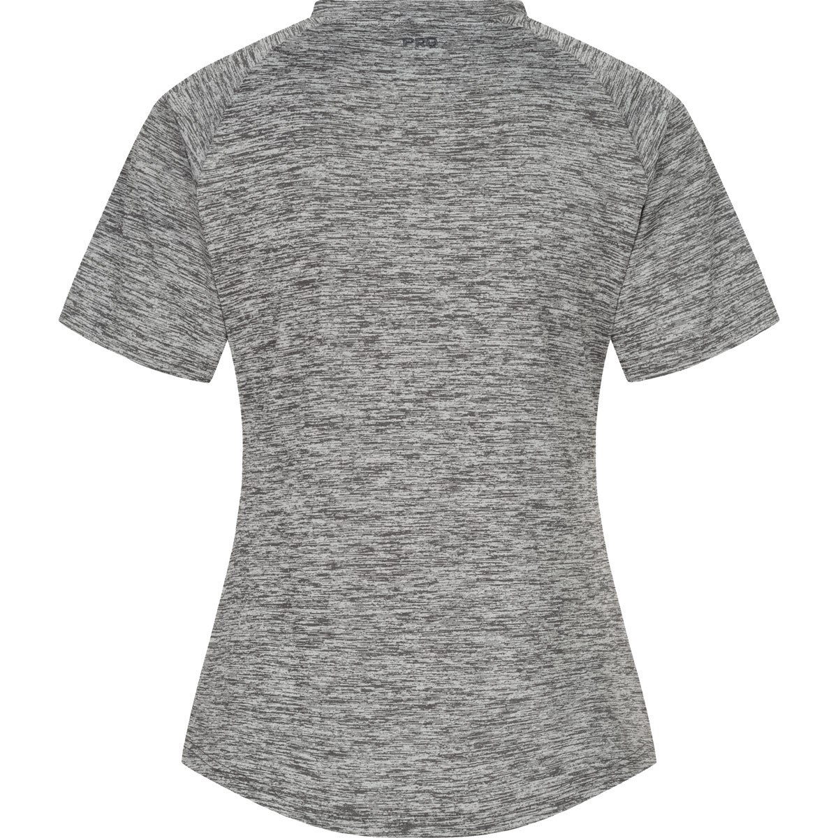 Butterfly Izumo Lady Shirt: Grey Shirt Back View